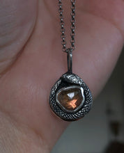 Load image into Gallery viewer, Serpent Talisman ~ Tourmaline center