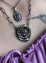 Load image into Gallery viewer, Lilac Serpent Talisman ~