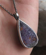 Load image into Gallery viewer, Cacoxenite in Amethyst Pendant
