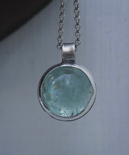 Load image into Gallery viewer, Aquamarine Shimmer Pendant