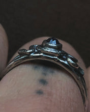 Load image into Gallery viewer, Sapphire Serpent Stacker ~size 7