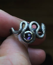 Load image into Gallery viewer, Sapphire Sea serpent ~ sz 7.25