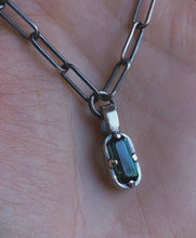 Load image into Gallery viewer, Discounted! Tourmaline Bicolor Charm