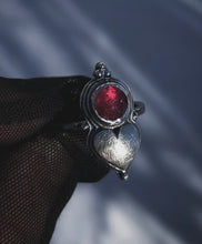 Load image into Gallery viewer, Cupid’s Bow Stacking Ring ~ sz 7.25