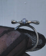 Load image into Gallery viewer, Discounted! *Wing Flaw*Summer Azure Butterfly Ring~ size 7.5