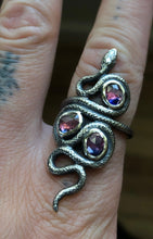 Load image into Gallery viewer, Sapphire Serpent~ sz 7.25