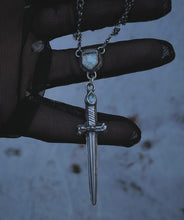 Load image into Gallery viewer, NYE Sale✨ 20% off thru 12/31 ~Aquamarine Frost Oath Necklace ||
