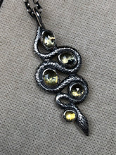 Load image into Gallery viewer, Ostara Serpent Sapphire Talisman~