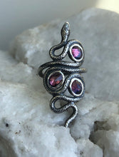 Load image into Gallery viewer, Sapphire Serpent~ sz 7.25