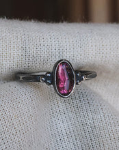 Load image into Gallery viewer, Berry Tourmaline Stacker ~ size 6.25