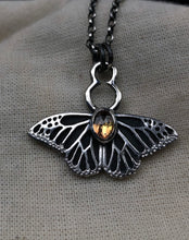 Load image into Gallery viewer, Gothic Monarch with Sapphire Pendant~