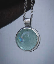 Load image into Gallery viewer, Aquamarine Shimmer Pendant