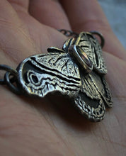 Load image into Gallery viewer, Tourmaline Moth Necklace