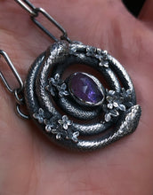 Load image into Gallery viewer, Lilac Serpent Talisman ~