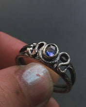 Load image into Gallery viewer, Sapphire Serpent Stacker ~size 7