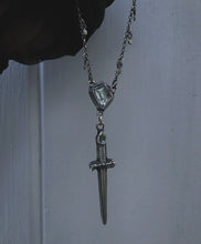 Load image into Gallery viewer, Aquamarine Frost Necklace |