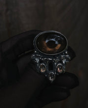 Load image into Gallery viewer, Earthen Mushroom Portal Ring~ size 8 -8.25