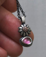 Load image into Gallery viewer, Pink Coneflower Charm