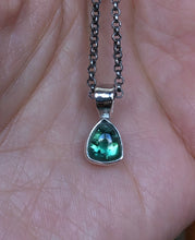 Load image into Gallery viewer, Green Tourmaline Pendant