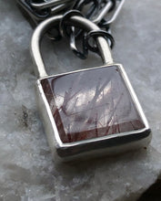 Load image into Gallery viewer, Iron Oxide Lock Necklace