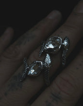 Load image into Gallery viewer, Quartz Serpent ring~ Made to order