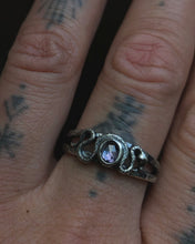 Load image into Gallery viewer, Sapphire Serpent Stacker ~size 7