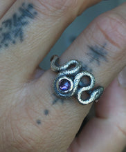 Load image into Gallery viewer, Sapphire Sea serpent ~ sz 7.25