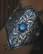 Load image into Gallery viewer, Snowflake Cuff ~ size small