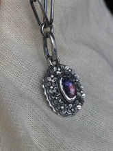 Load image into Gallery viewer, Lilac Bloom Pendant~ Sapphire