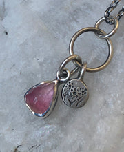 Load image into Gallery viewer, Tourmaline Mini Charm Necklace