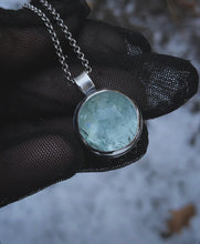 Load image into Gallery viewer, Aquamarine Shimmer Pendant