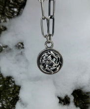 Load image into Gallery viewer, Memento Mori Serpent Medallion