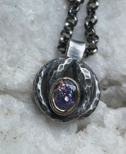 Load image into Gallery viewer, Lilith Serpent Medallion ~All silver version