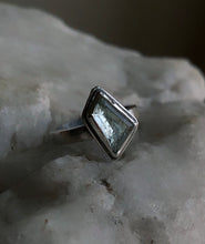 Load image into Gallery viewer, Aquamarine Ring~ size 7.5