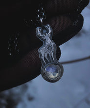 Load image into Gallery viewer, Folklore Stag + Moonstone