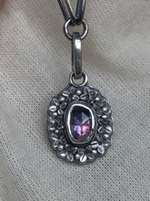 Load image into Gallery viewer, Lilac Bloom Pendant~ Sapphire