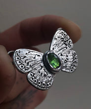 Load image into Gallery viewer, Woodland butterfly Necklace ~ Tourmaline