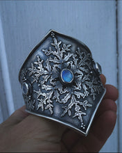 Load image into Gallery viewer, Snowflake Cuff ~ size small