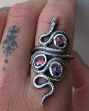 Load image into Gallery viewer, Sapphire Serpent~ sz 7.25