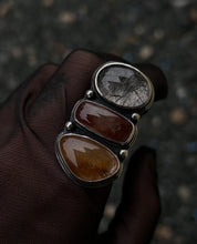 Load image into Gallery viewer, Grave Cairn Ring~ size 8.25-8.5