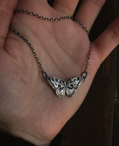 *Discounted*Painted Lady Butterfly Necklace