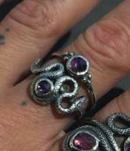 Load image into Gallery viewer, Sapphire Sea serpent ~ sz 7.25