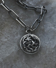 Load image into Gallery viewer, Memento Mori Serpent Medallion