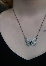 Load image into Gallery viewer, Woodland butterfly Necklace ~ Tourmaline