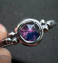 Load image into Gallery viewer, Sapphire Stacking Ring~ sz 6.75/7
