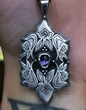 Load image into Gallery viewer, On sale! Wolfsbane Talisman with Sapphire