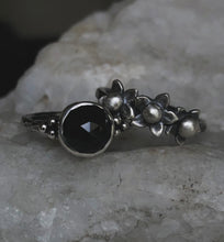 Load image into Gallery viewer, Belladonna Nightshade Onyx Ring ~ Size 6.75