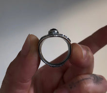 Load image into Gallery viewer, Halloween sale~Black Phillip Ring~ size 7