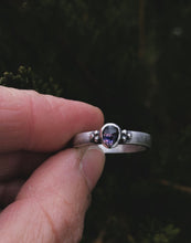 Load image into Gallery viewer, Sapphire Stacking Ring~ size 8