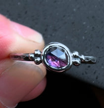 Load image into Gallery viewer, Sapphire Stacking Ring~ sz 6.75/7